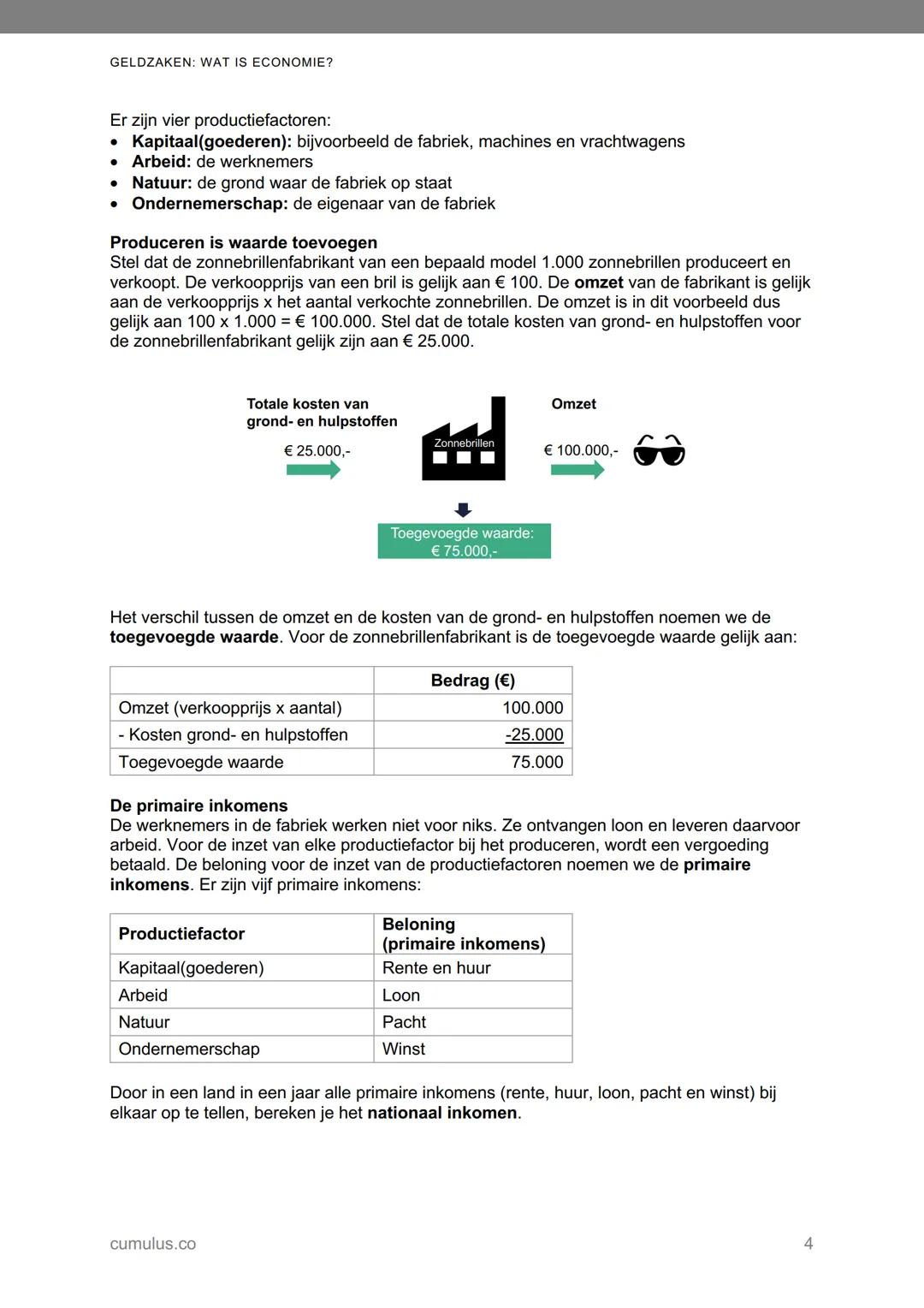 # GELDZAKEN: WAT IS ECONOMIE?

THEORIE

# Wat is economie?

'De economie' is vaak in het nieuws. Online krantenkoppen als: "Uitgaven consume