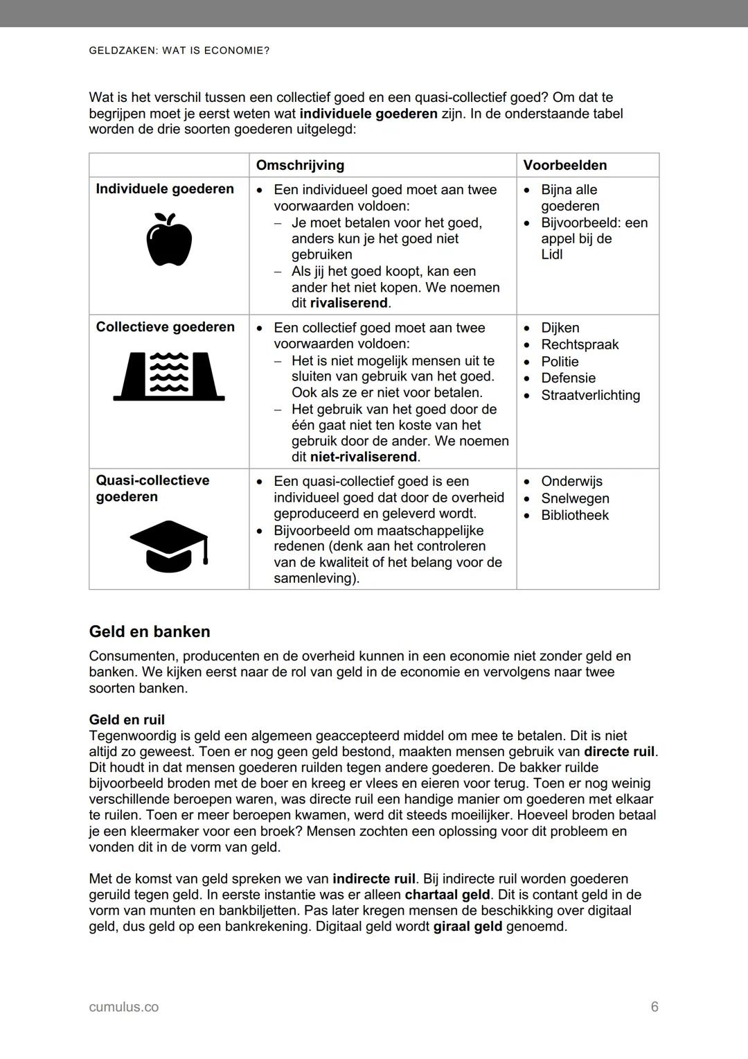 # GELDZAKEN: WAT IS ECONOMIE?

THEORIE

# Wat is economie?

'De economie' is vaak in het nieuws. Online krantenkoppen als: "Uitgaven consume