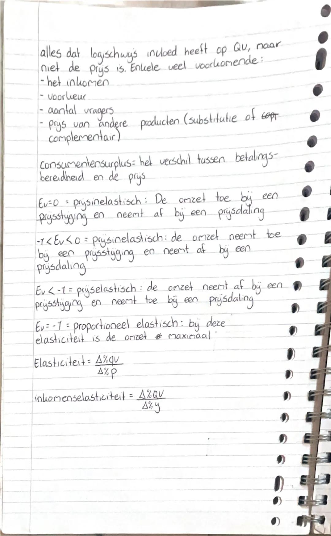 economie
betalingsbereidheid: maximaal wat je voor iets betaald.
consumenten surplus: het verschil fussen betalings-
bereidheid en de prys (