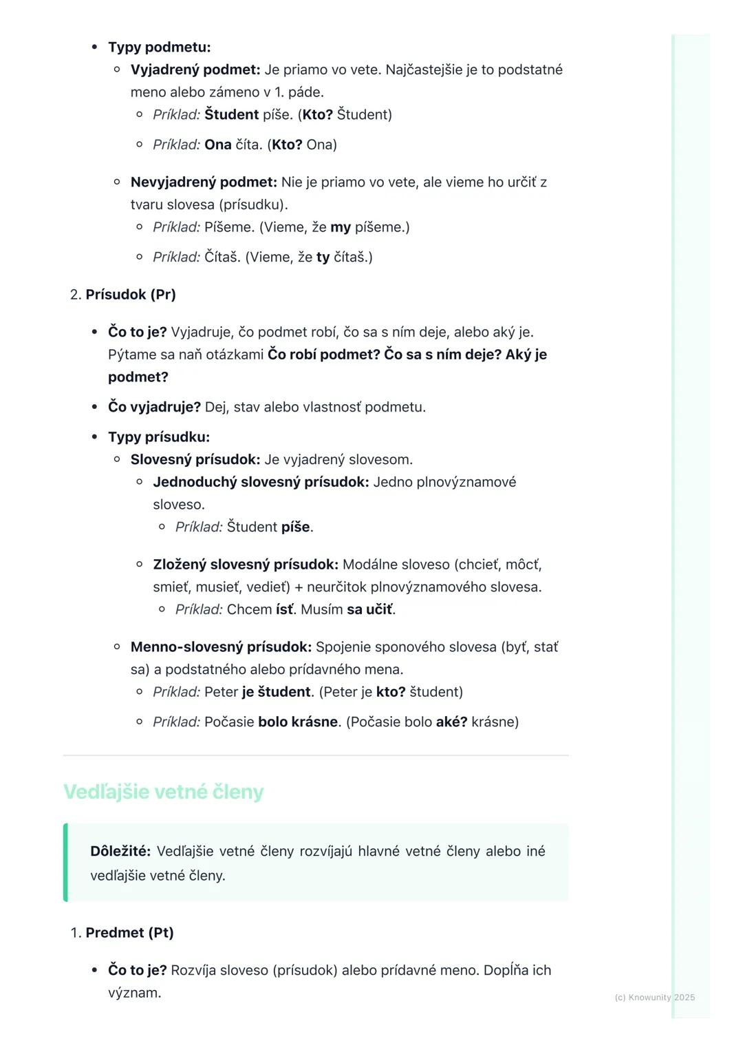 # Vetné členy a ich rozdelenie

## Úvod do vetných členov

Ahojte! Pripravujem si poznámky na písomku zo slovenčiny o vetných členoch.
Je to