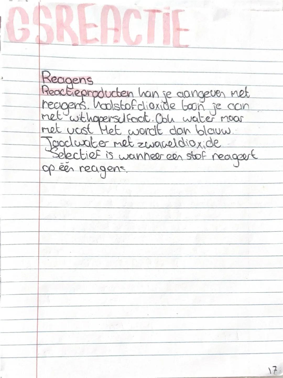 # CHEMISCHE
reactics

Chemische reactie
By een chemische reactie verdwijnen een
of meerdere beginstoffen. Er ontstaan één
of meerclere nieuw