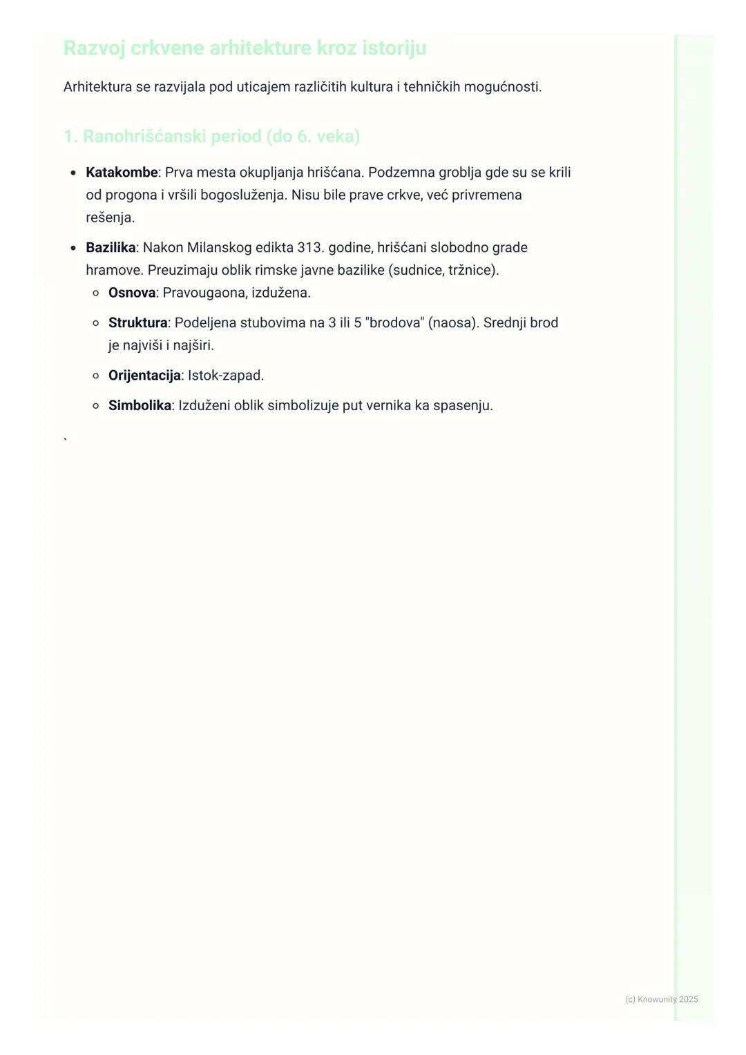 # Arhitektura hramova

Uvod u arhitekturu hramova

Hram nije samo obična građevina ili mesto okupljanja, već sveti prostor - Dom
Božiji i me