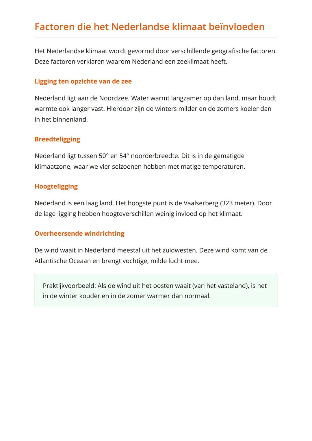Weer en klimaat: Het
Nederlandse klimaat
Het Nederlandse klimaat begrijpen en weerfactoren herkennen
Aardrijkskunde • Grade 7 • Netherlands
