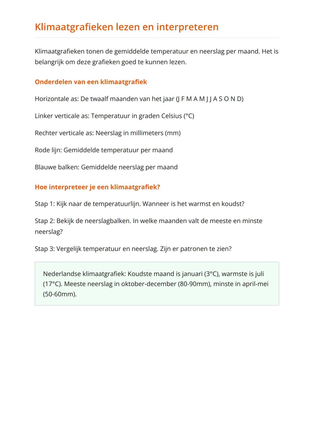 Weer en klimaat: Het
Nederlandse klimaat
Het Nederlandse klimaat begrijpen en weerfactoren herkennen
Aardrijkskunde • Grade 7 • Netherlands
