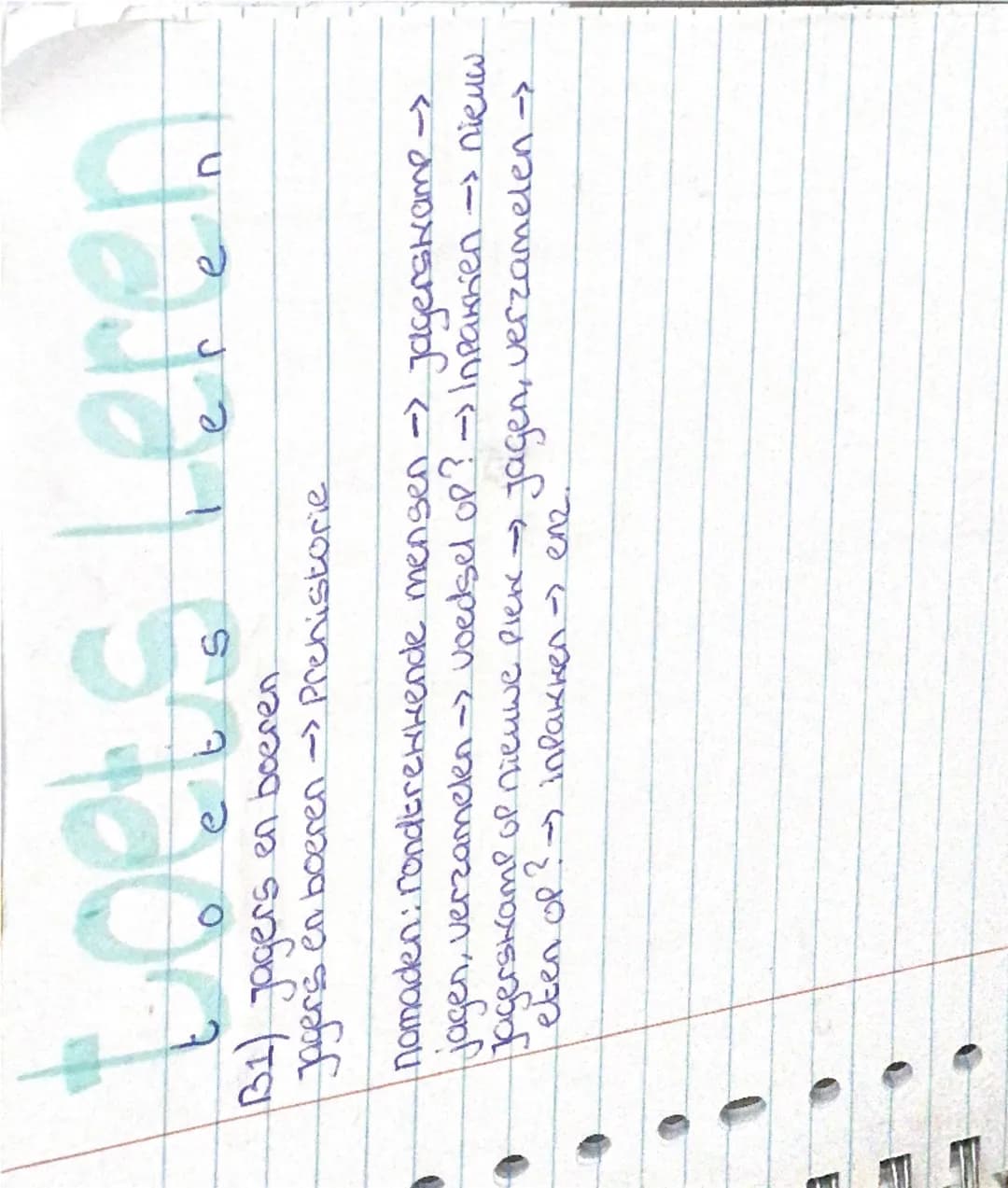 Geschiedenis leerjaar 1 vwo 
