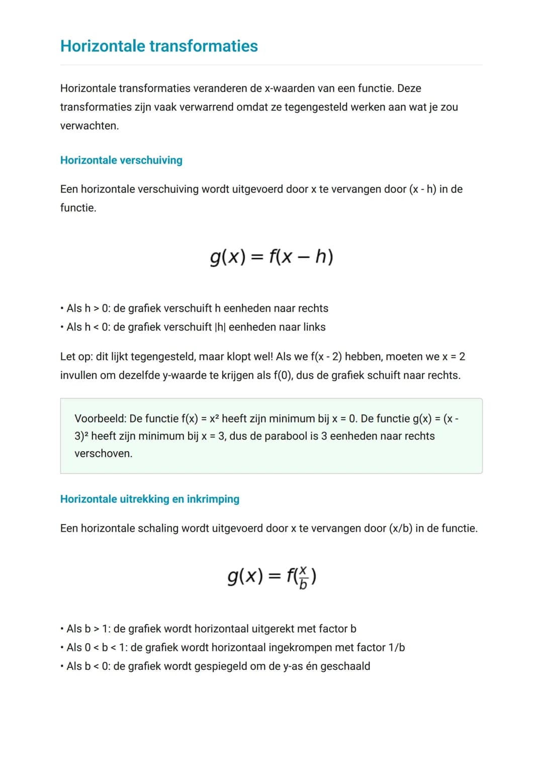 Transformaties en samenstellingen
van functies
Leer hoe functies getransformeerd en samengesteld kunnen worden
Wiskunde • Grade 12 • Netherl