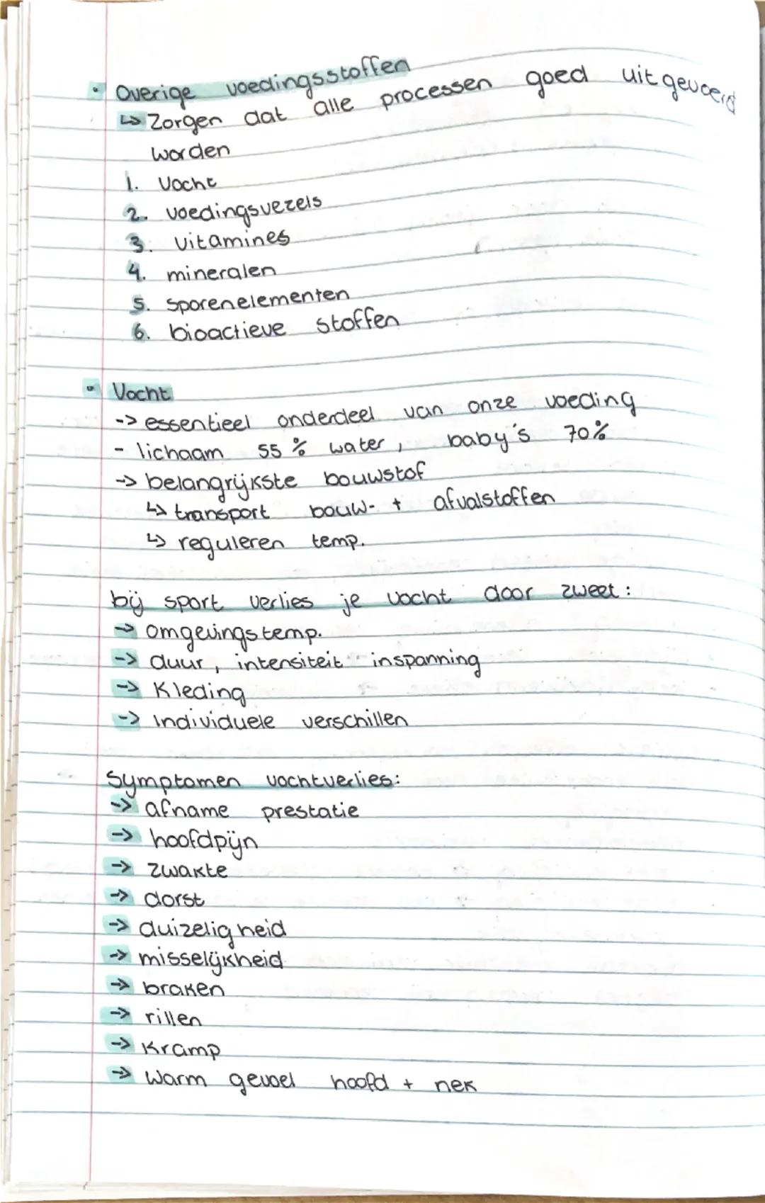 1.5 Voeding
- Goede basisvoeding (voor sporters) is erg
belangrijk
> Goede voeding = prestatie verbetering
• Wat is gezonde voeding?
- Gezon