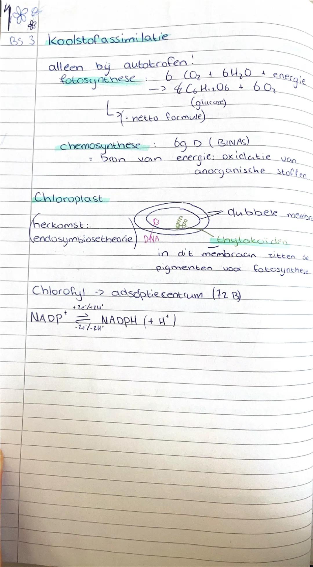 Biologie - Stofwisseling
1: Chemie in cellen
Stofwisseling alle chemische reacties van een organisme
(metabolisme)
↳ stoff stufwisselingspro