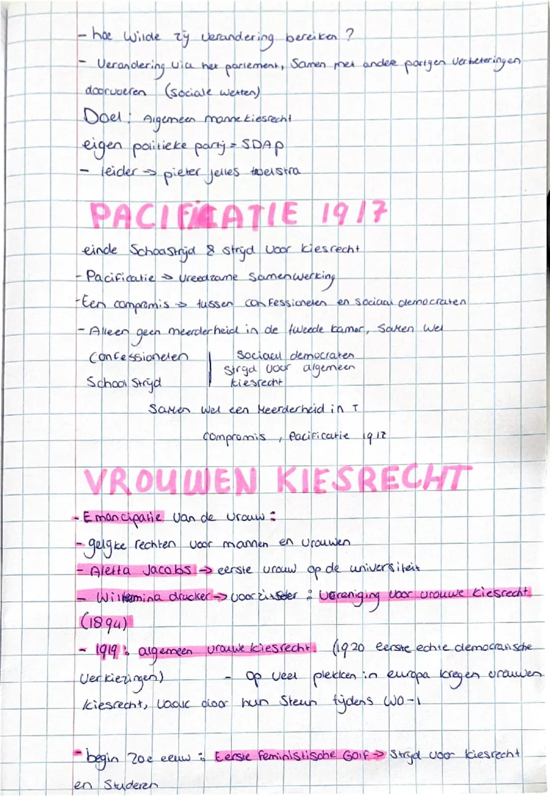 Geschiedenis staatsinrichting 
