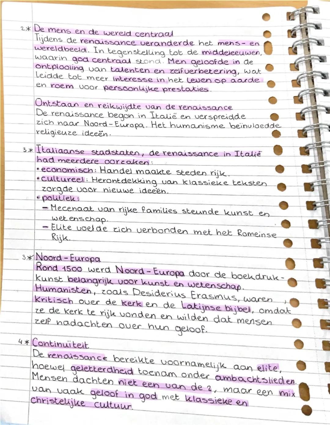 Samenvatting 2.2

Begrippen
humanisme: De cultuur van geleerden uit de tijd van
de renaissance. Humanisten oriënteerden zich sterk
op de lit