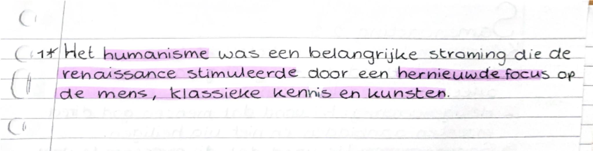 Samenvatting 2.2

Begrippen
humanisme: De cultuur van geleerden uit de tijd van
de renaissance. Humanisten oriënteerden zich sterk
op de lit
