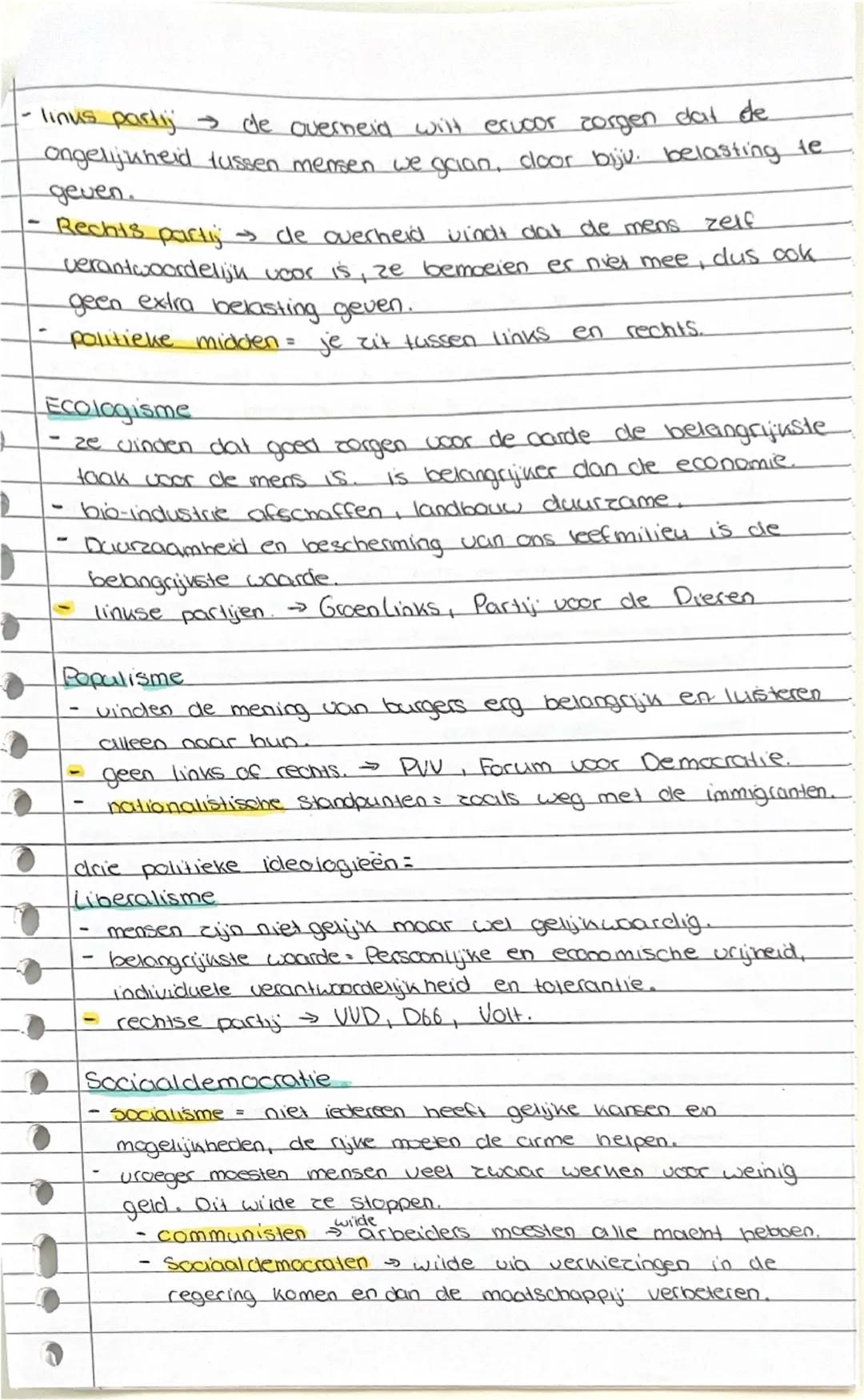## Maatschappijleer hoofdstuk 3

### 3.1 Wat is democratie
Nederland is een democratie = burgers beslissen mee.
politiek = het maken van keu