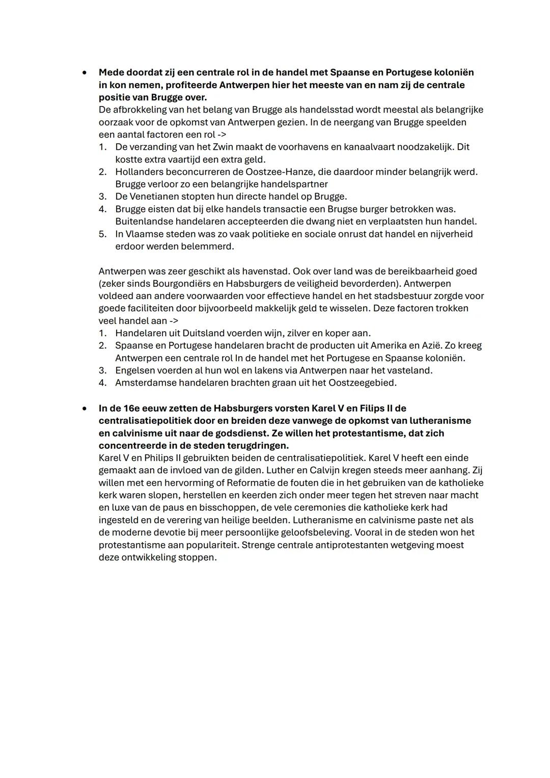 Uitleg hoe zit de samenvatting in elkaar:

- Streepjes betekenen begrippen bijvoorbeeld ->
- Ambachtslieden -> personen die in de nijverheid