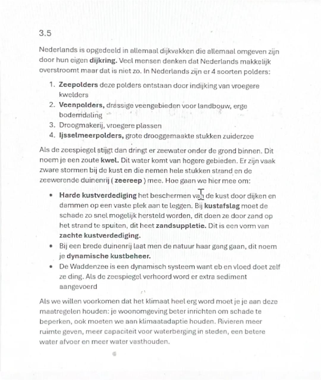 AK hoofdstuk 3 water (paragraaf 1 & 2)
Paragraaf 1, water in beweging
Je hebt de korte en lange waterkringloop. Er is heel veel water op de 
