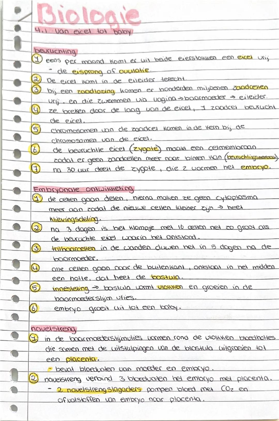 Biologie hoofdstuk 4