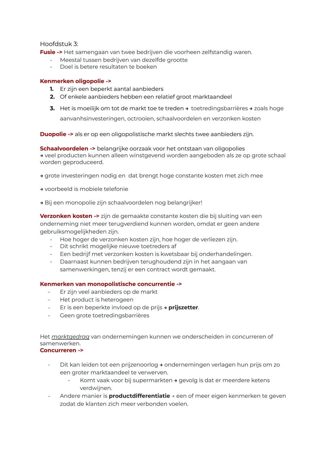 # Markt en overheid

Hoofdstuk 1:
Volkomen concurrentie
- een groot aantal aanbieders: een individuele producent is klein en heeft geen
invl