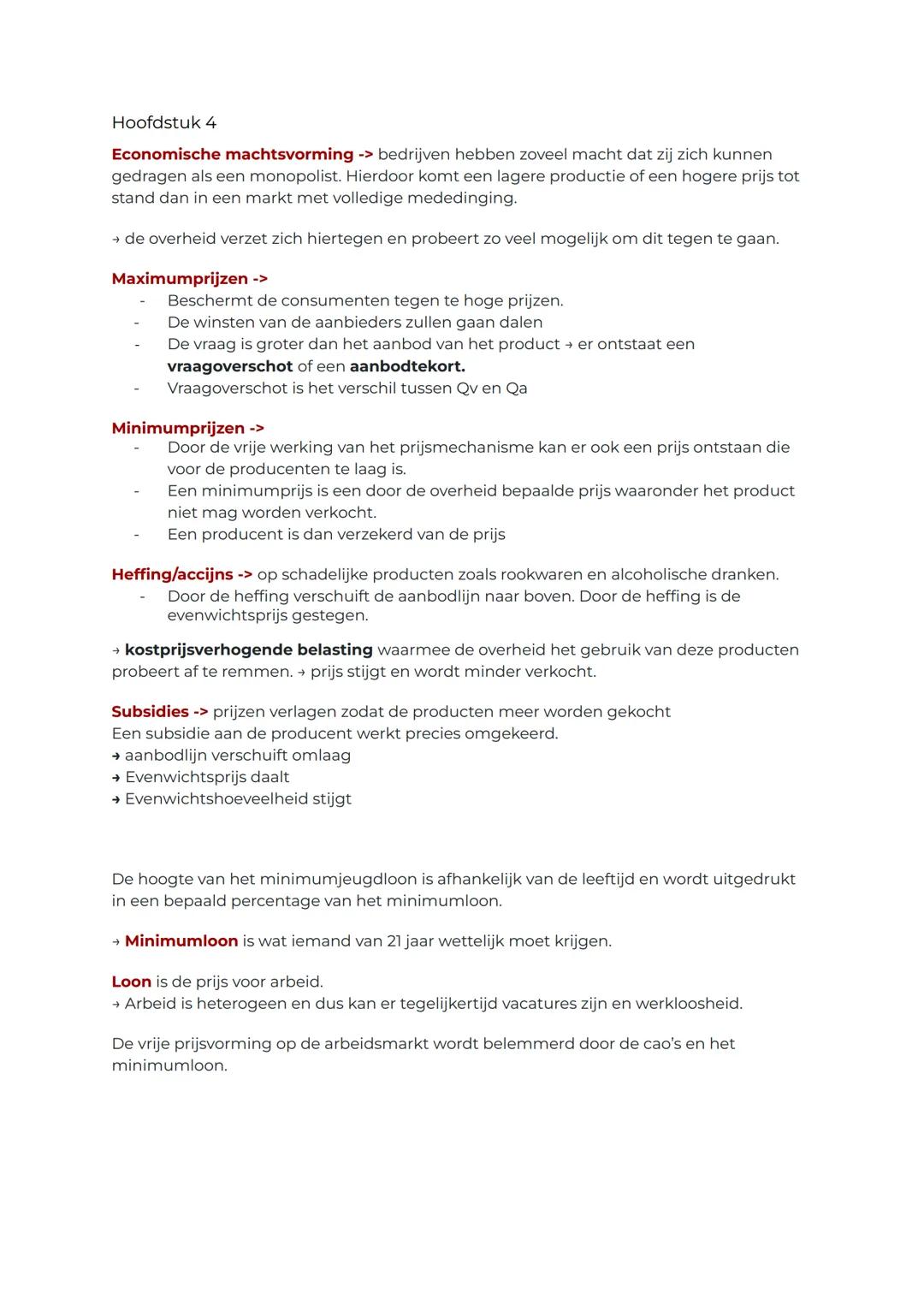 # Markt en overheid

Hoofdstuk 1:
Volkomen concurrentie
- een groot aantal aanbieders: een individuele producent is klein en heeft geen
invl