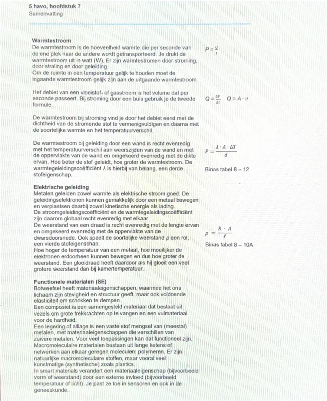 # 7 Stoffen en materialen

Het deeltjesmodel

Stoffen bestaan uit moleculen. In het molecuulmodel liggen de
belangrijkste eigenschappen van 