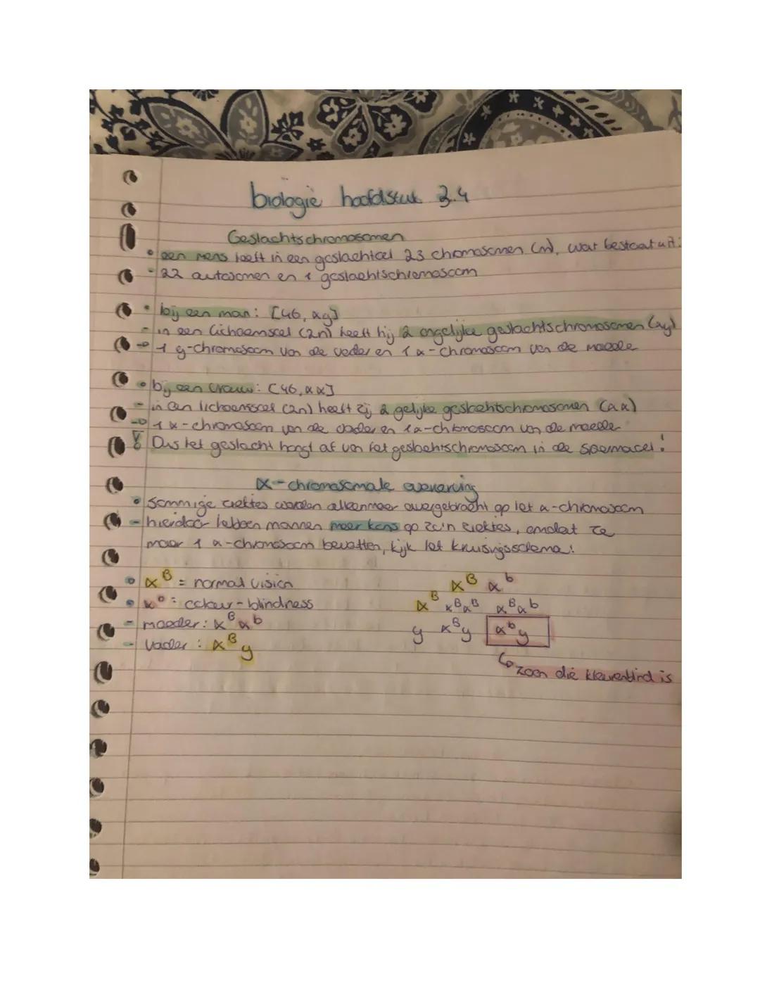 ## biologie hoofdstuk 3.1

* genotype: informatie voor alle erfelijke eigenschappen van een individu
* fenotype: wat je aan de buitenkant zi