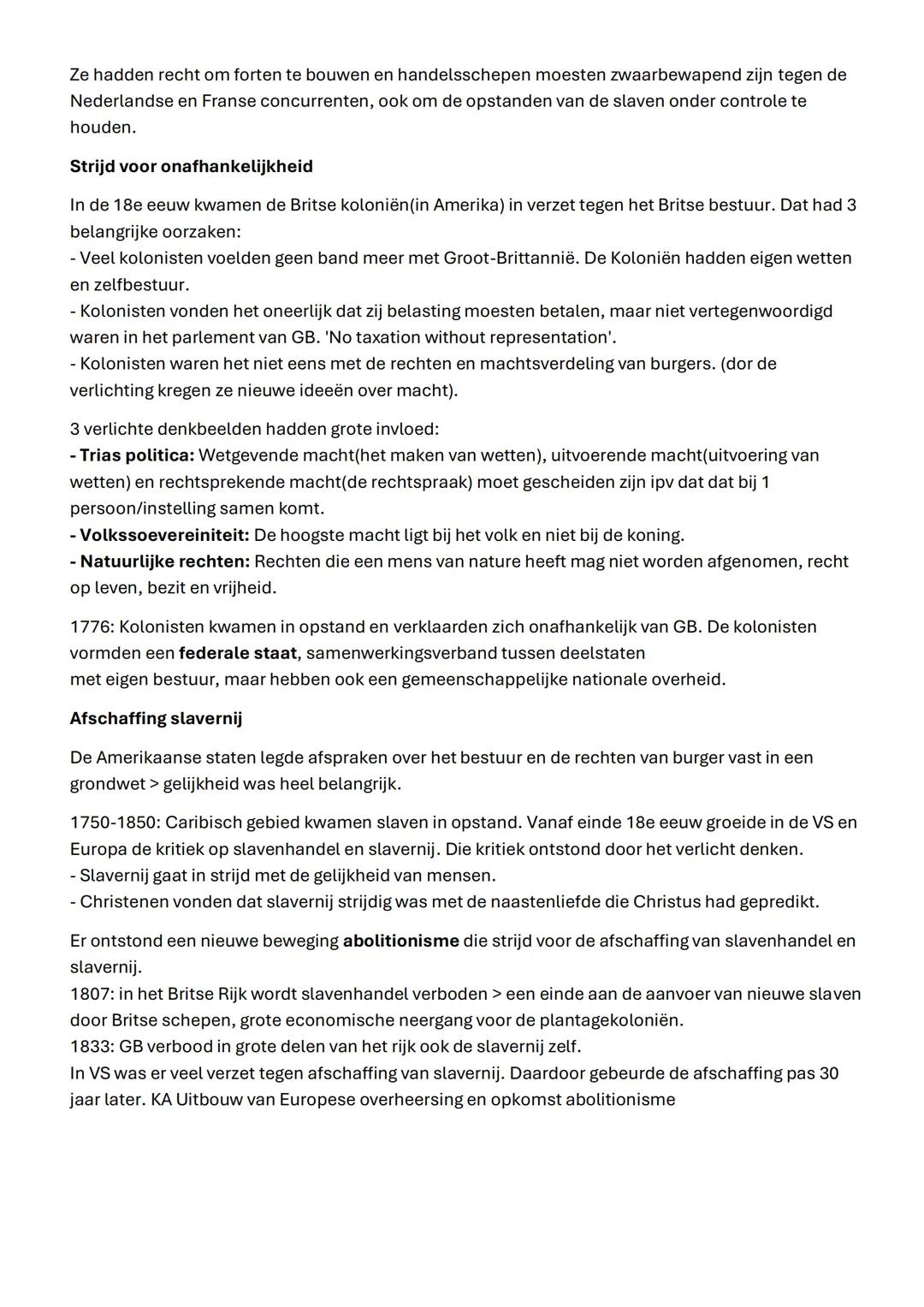 # 1.1 Amerikaanse Koloniën (1585-1833).

Eerste nederzetting in Noord-Amerika

Eind 15e eeuw hadden Spanje en Portugal de weg naar Amerika o