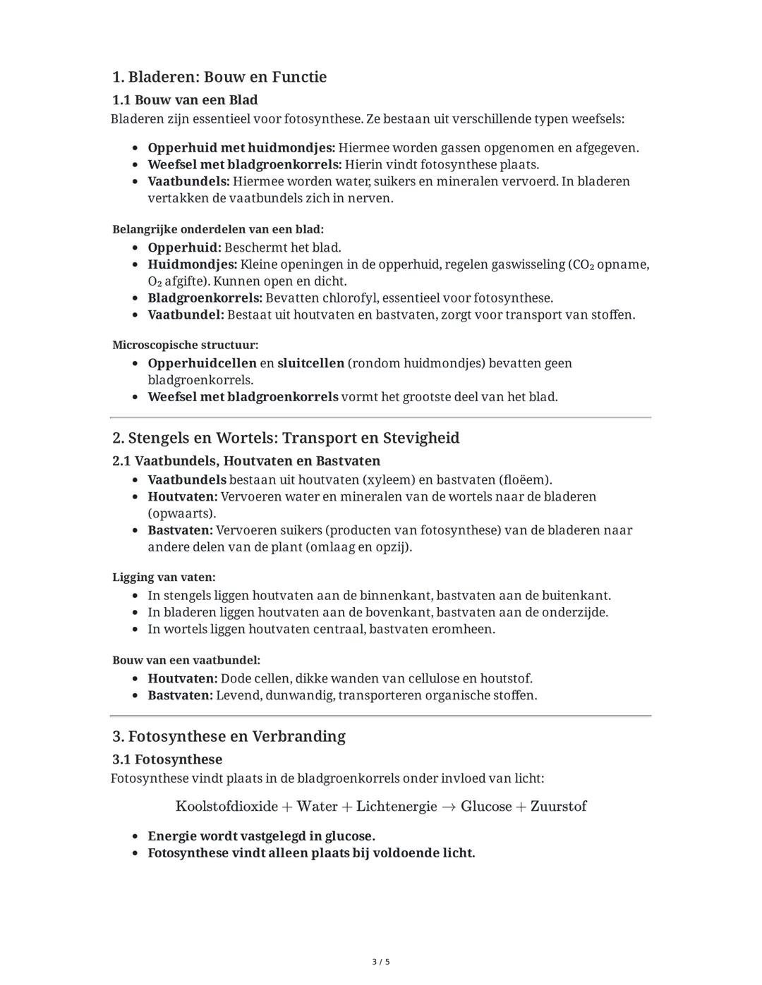 Samenvatting Thema 8: Planten (VMBO Kader, Samenvatting
Thema 8, Planten, BVJ Max 8.0)
Deze samenvatting behandelt de belangrijkste onderwer