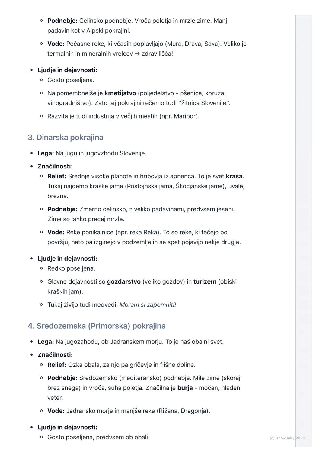 # Pokrajine Slovenije (osnovna
delitev in značilnosti)

Uvod v pokrajine Slovenije

Slovenija je majhna država, ampak je zelo raznolika. To 