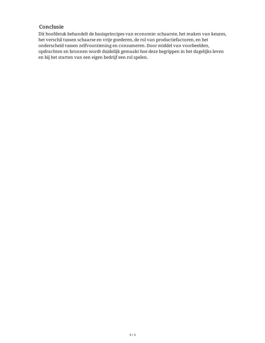 # Samenvatting van het lesmateriaal: Schaarste en ruilen

Paragraaf 1: Voor niks gaat de zon op

Begin voor jezelf

De introductie bespreekt