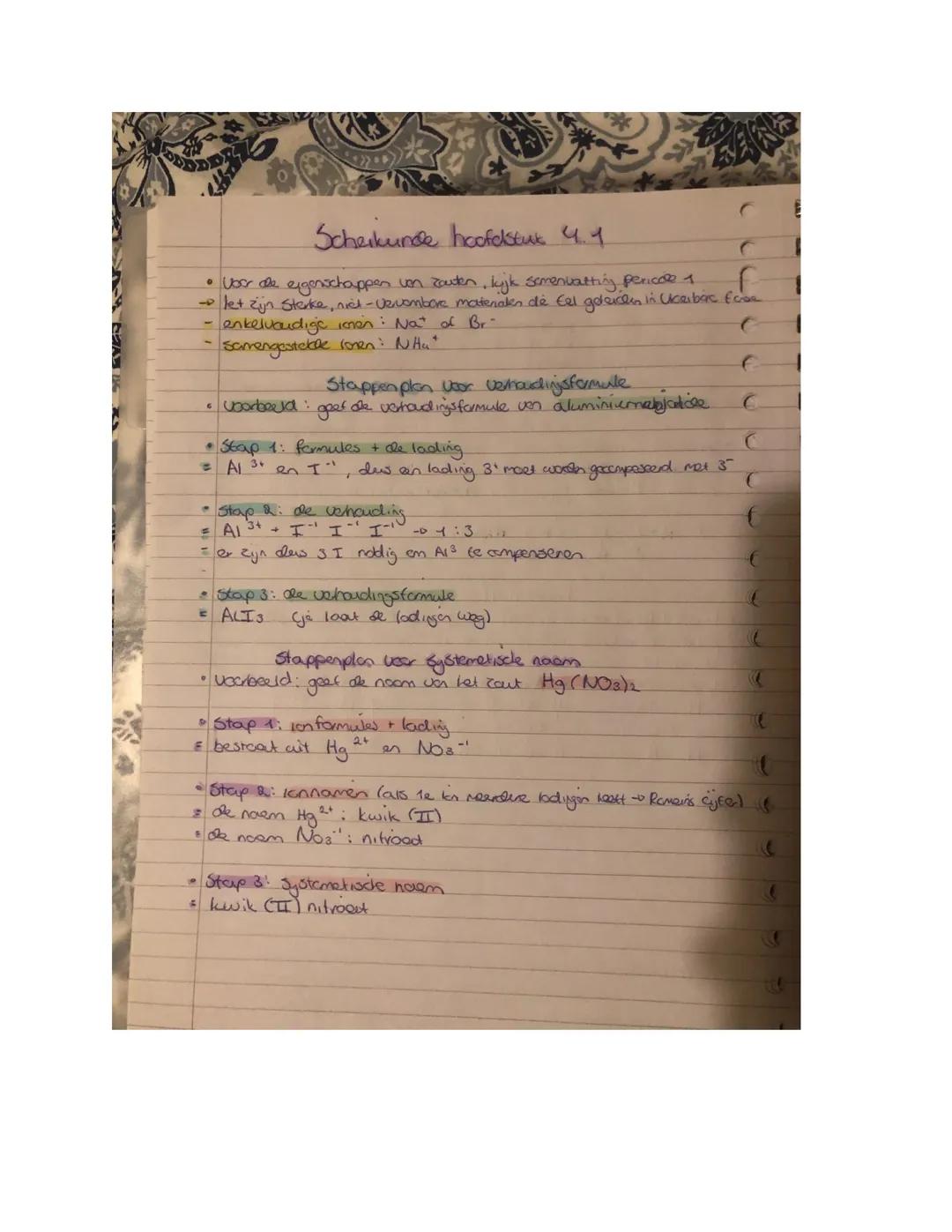 ## Scherkunde hoofdstuk 4.1

* Voor de eigenschappen van zouten, kijk samenvatting periode 1
* let zijn sterke, niet-vluchtige materialen, d