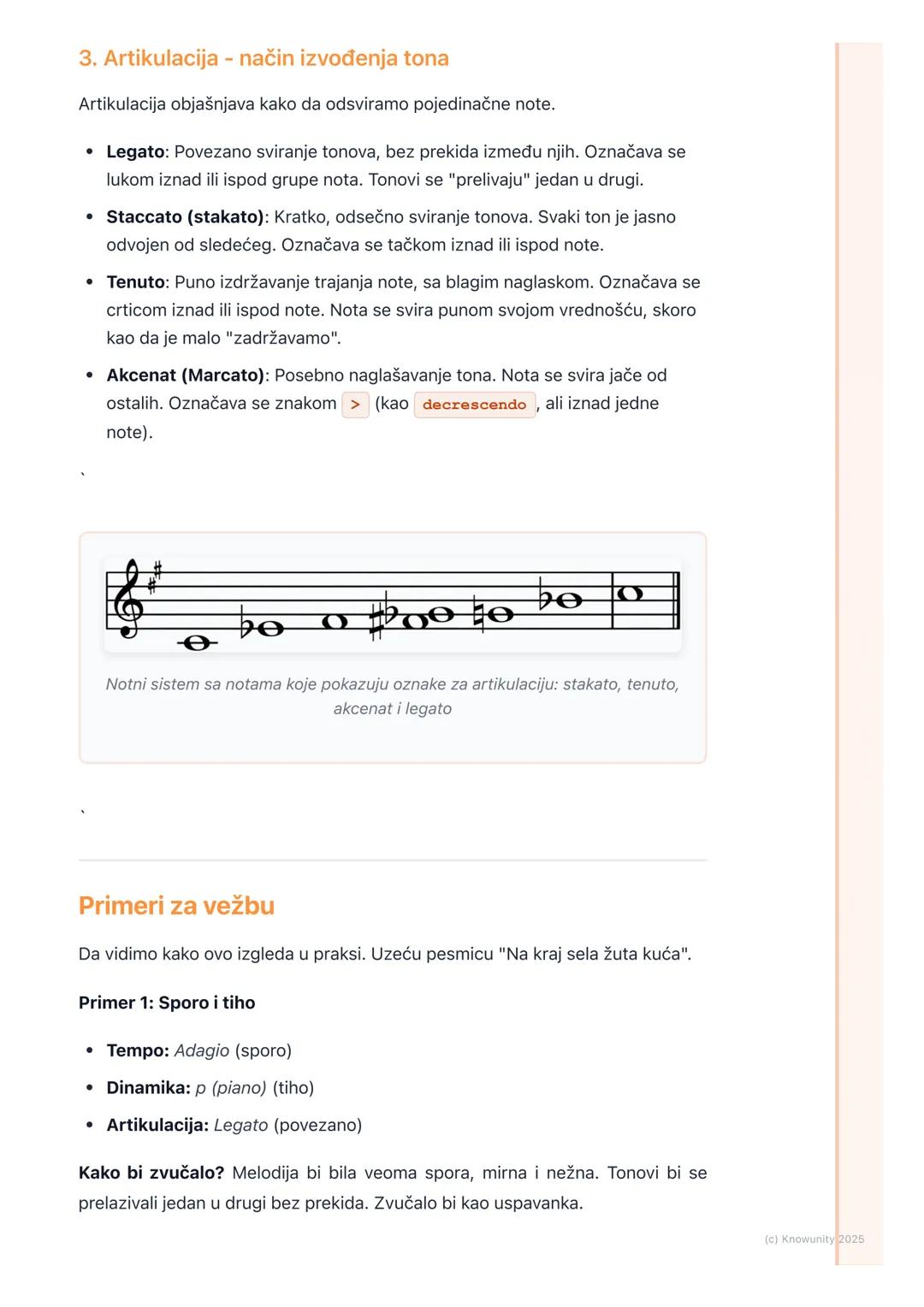 # Muzički znaci i oznake

Uvod u muzičke znake i oznake

Muzički znaci i oznake su kao uputstva koja kompozitor ostavlja izvođaču. Nije
dovo