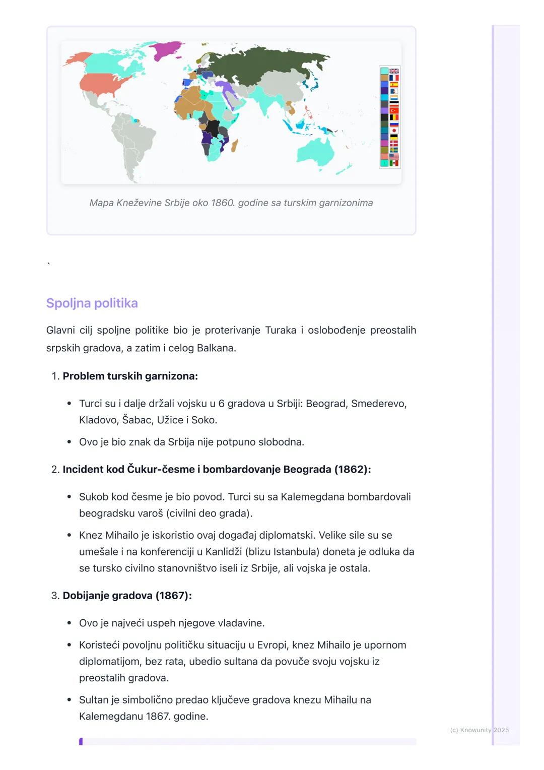 # Vladavina kneza Mihaila
Obrenovića

Uvod u period vladavine kneza Mihaila

Knez Mihailo Obrenović je vladao Srbijom u dva navrata. Njegova