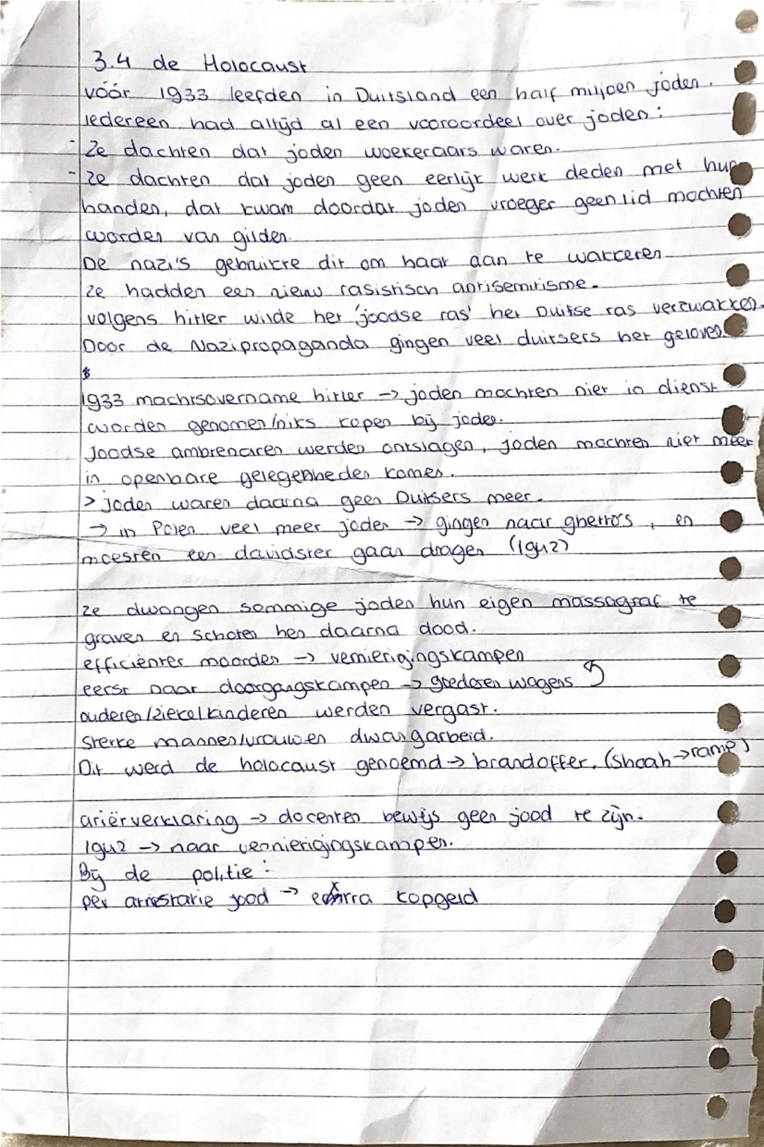 3.1 Oorlog in Europa
→tweede wereldoorlog < 1939-1945
heel veel doden (betere wapens) door nazi-Duitsland
Hitler kwam aan de macht z sioor b