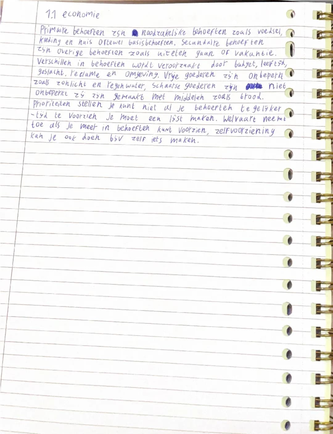 Economie 1.1 Kun je kopen wat je wilt?