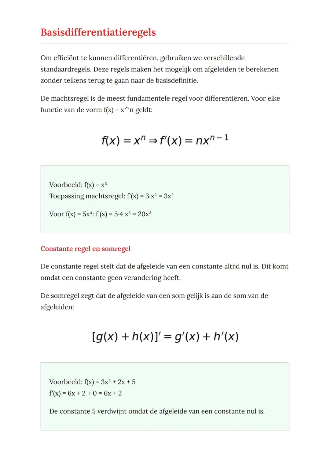 Afgeleiden en differentiëren: Van
basisbegrippen tot toepassingen
Complete gids voor afgeleiden, differentiëren en praktische
toepassingen
W