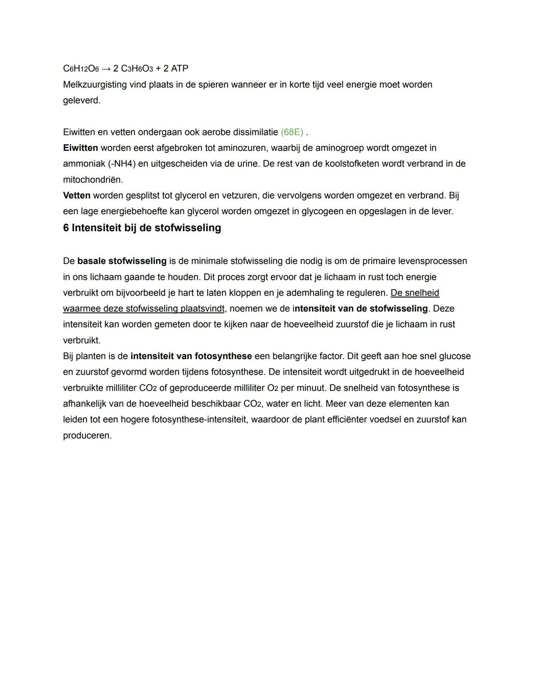# Thema 8 Stofwisseling in de cel

1 Chemie is cellen

Stofwisseling is het geheel van chemische processen in de cel. (Binas 67F t/m 67H)

O