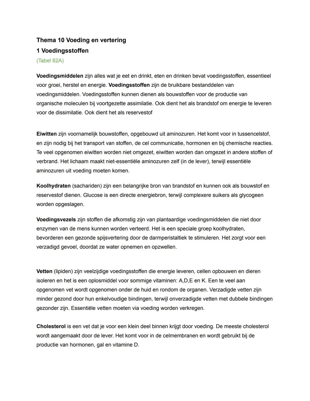 # Thema 8 Stofwisseling in de cel

1 Chemie is cellen

Stofwisseling is het geheel van chemische processen in de cel. (Binas 67F t/m 67H)

O