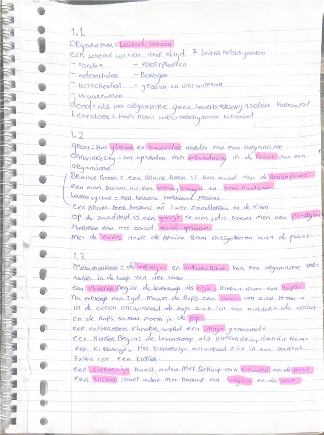 Biologie voor jou  basisstof 1 t/m 3