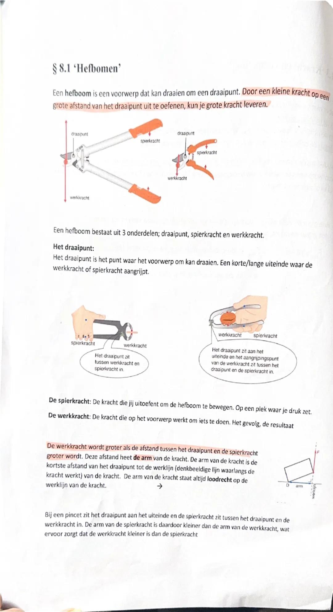 # Hoofdstuk 2: 'Kracht en beweging'

§1.1 "Kracht bij beweging"

Snelheid is de afstand die je per seconde aflegt. Symbool: v eenheid: m/s o