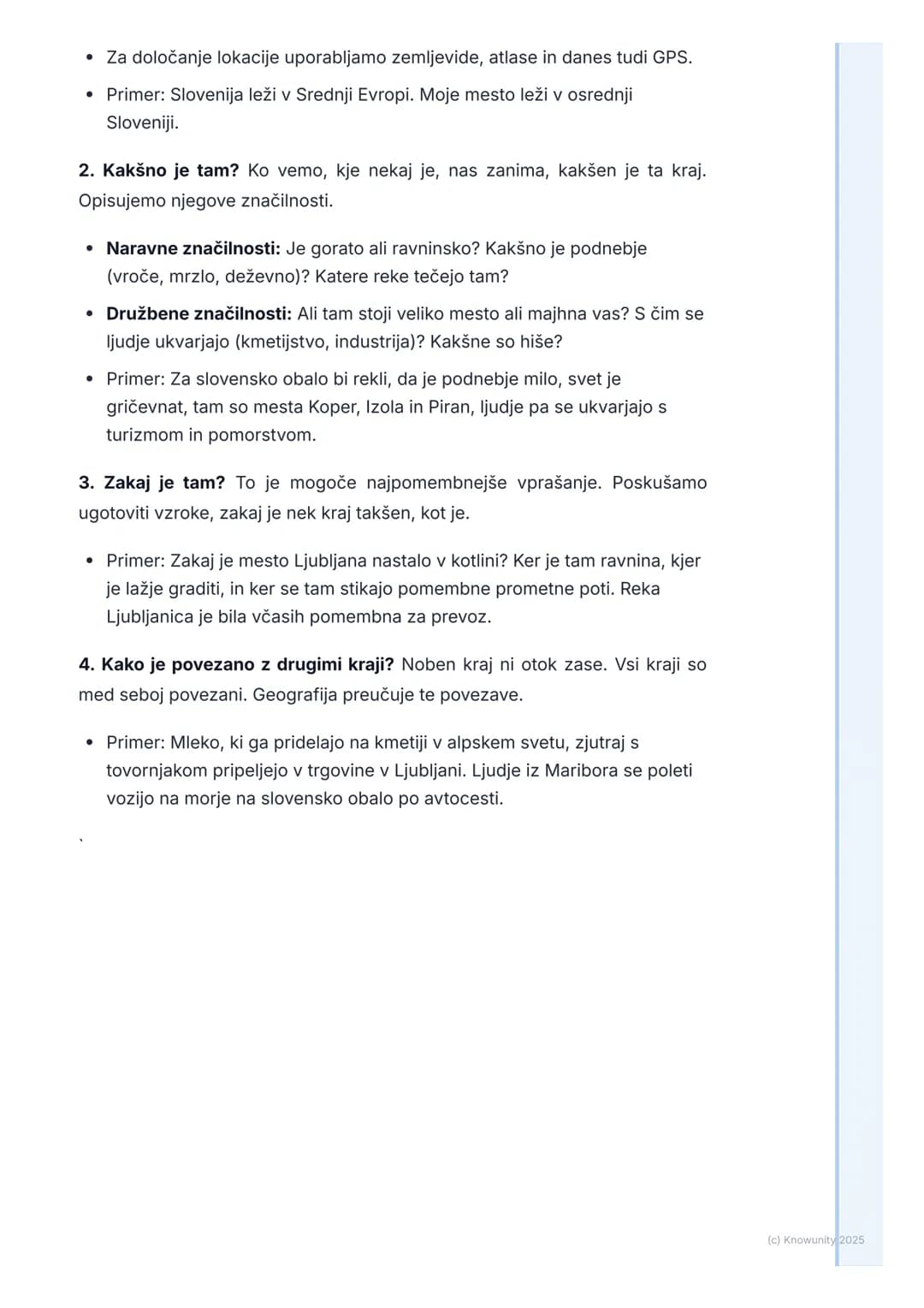 # Kaj je geografija?

Kaj je geografija?

Geografija je veda, ki preučuje naš planet Zemljo. Ne gre samo za učenje
glavnih mest in risanje z