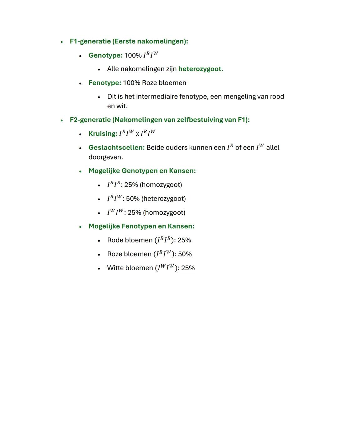 # Hoofdstuk 1

De basis van erfelijkheid

• Bouwtekening: de erfelijke informatie ligt opgeslagen
in de chromosomen in de celkern.
• Menseli