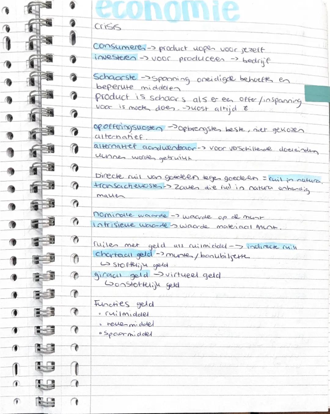 Economie samenvatting 