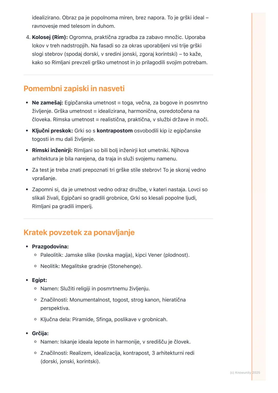 # Prazgodovina in antične
civilizacije (Egipt, Grčija, Rim)

Uvod v umetnost prazgodovine in starih civilizacij

To je začetek vsega. Umetno