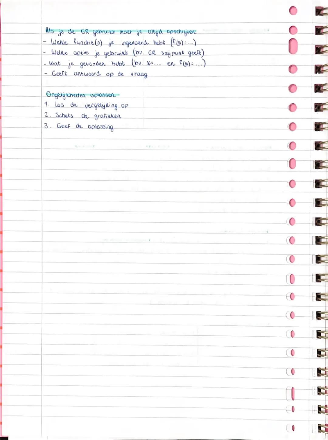 # wiskunde

H1 Functies en grafieken.

Lineaire vergelijkingen oniassen

1. werk haakjes en breuken weg.

2. breng de termen met een variabl