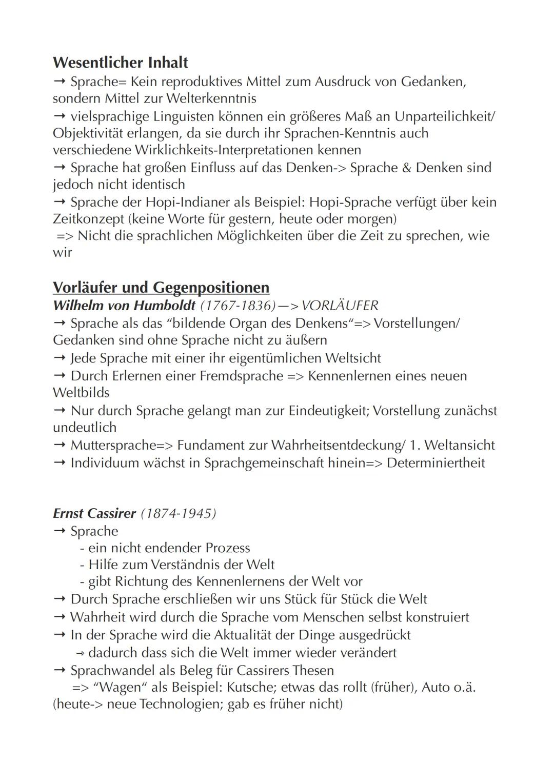 # Sapir-Whorf-Hypothese

=>Linguistische Hypothese zum Zusammenhang von Sprache und
Denken
- Benjamin Lee Whorf (1897-1941)
- Edward Sapir (