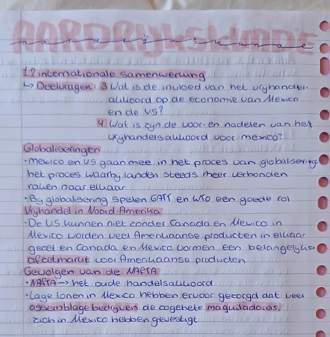 Aardrijkskunde Arm en Rijk hoofstuk 1.2