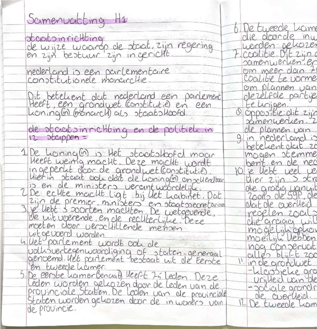 Geschiedenis h1 nederland 1848-1914