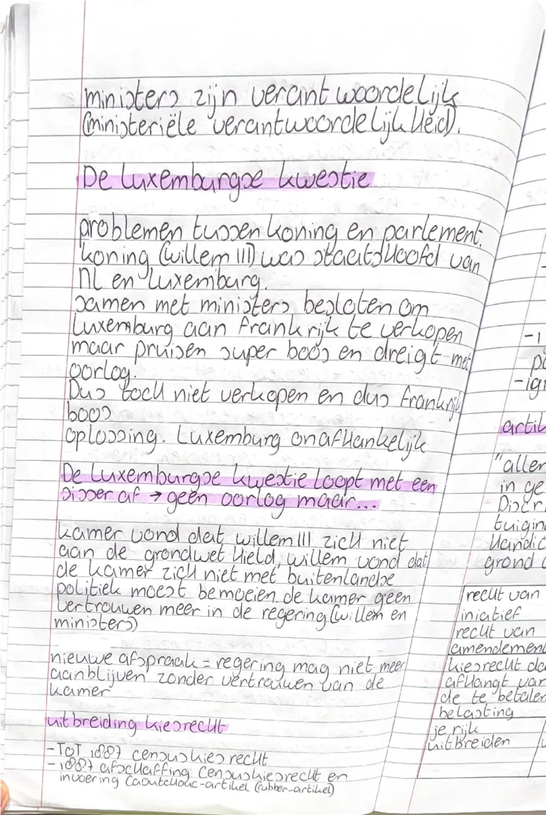 Samenvatting H1
staatsinrichting
de wijze waarop de staat, zijn regering
en zijn bestuur zijn ingericht.
Nederland is een parlementaire
cons
