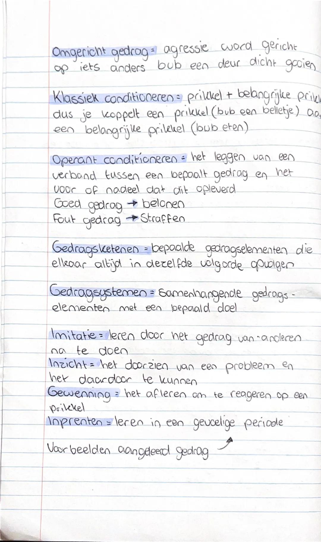1
Biologie samenvatting SO 1.1 t/m 1.5
Gedrag = alles wat een mens/dier doet, gedrag komt tot stand
door
- spieren of klieren
- Gedrag kan s