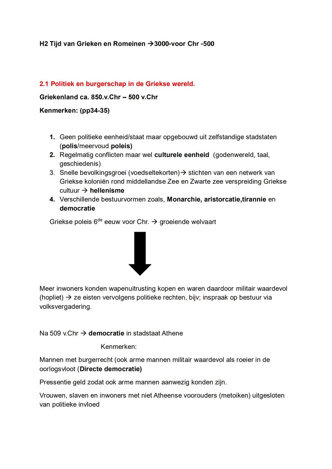H2 Tijd van Grieken en Romeinen 3000-voor Chr-500

2.1 Politiek en burgerschap in de Griekse wereld.

Griekenland ca. 850.v.Chr - 500 v.Chr
