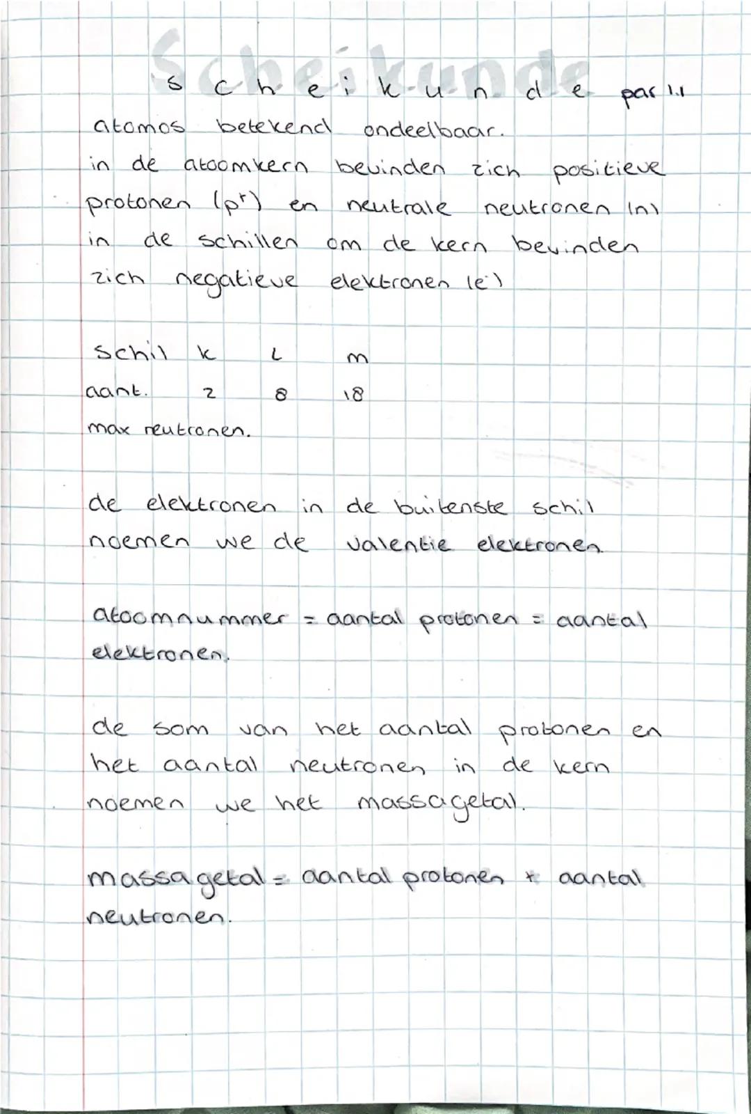 Nova Scheikunde 4 Havo hoofdstuk 1 paragraaf 1