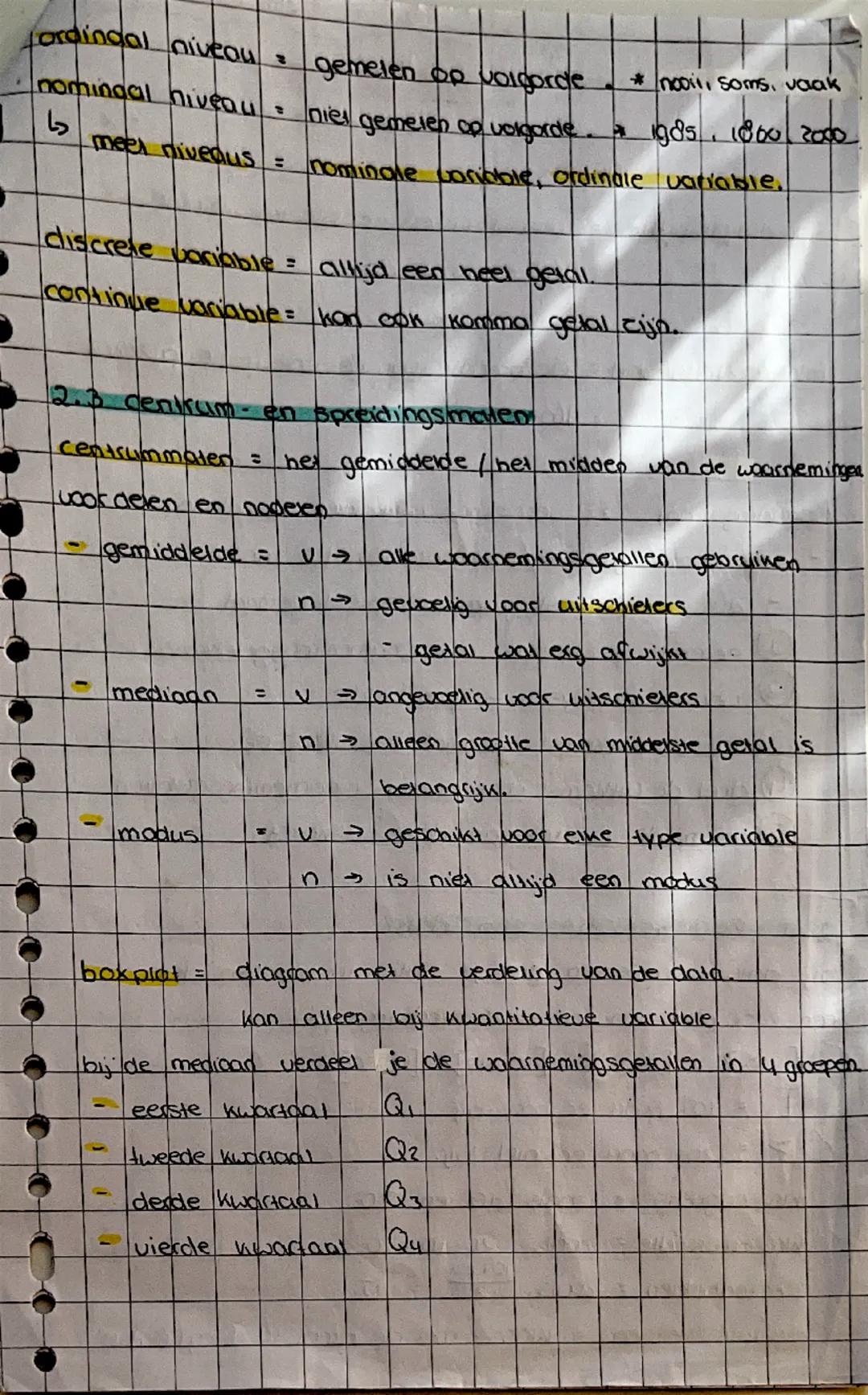 # Wiskunde A

voorkennis

- centrummalen =
- gemiddelde
- mediaan

- modus

het midden van een aantal gevallen.

$
rightarrow$
$
rightarrow$